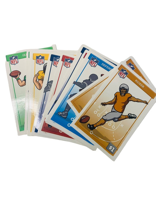 NFL-Opoly Junior Set of 16 NFL Deed Cards Replacement Part Crafts Masterpieces