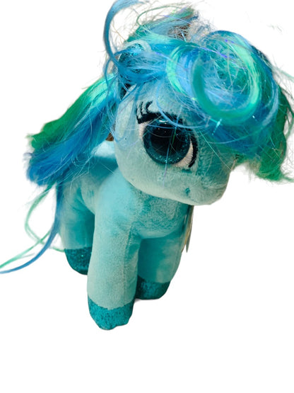 TY Beanie Boos 6" Topaz Teal Pony Plush Stuffed Animal Toy Heart Tags 2019