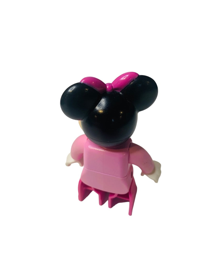 Lego Duplo Mini Minnie Mouse Disney Figure Pink Shirt Cute Bow 2.75"h