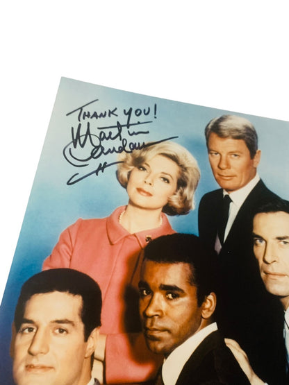 Signed Martin Landau Mission Impossible Cast Photo Personalized Autograph