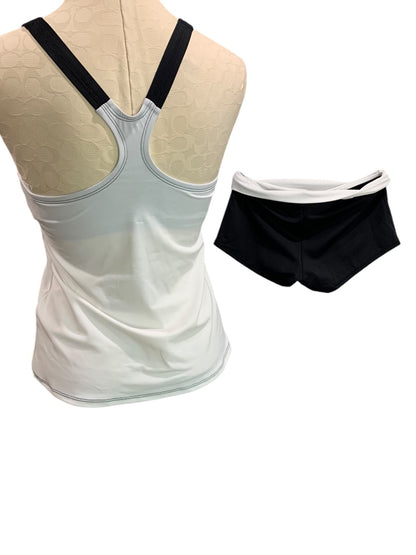 Medium Nike Color Surge Powerback New Tankini Swimsuit 2 Piece NESS9363