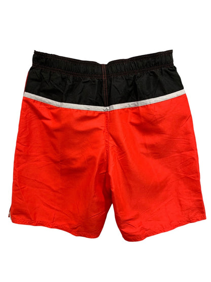 Medium Nike Mens New Red Swim Trunks Lined NESSA562