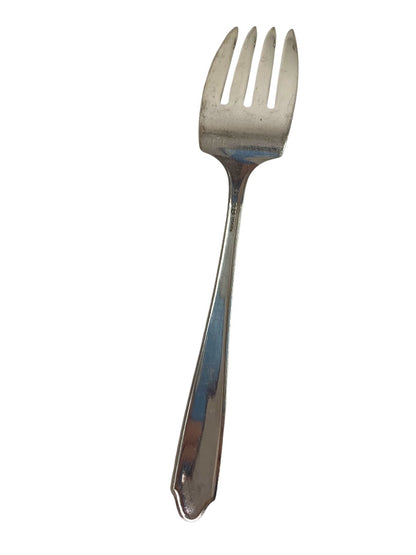 National Silver Company Martinique Pattern Solid Cold Meat Fork