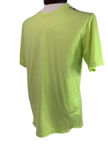 Medium Adidas Mens New Tshirt Pulse Lime Green HB9203