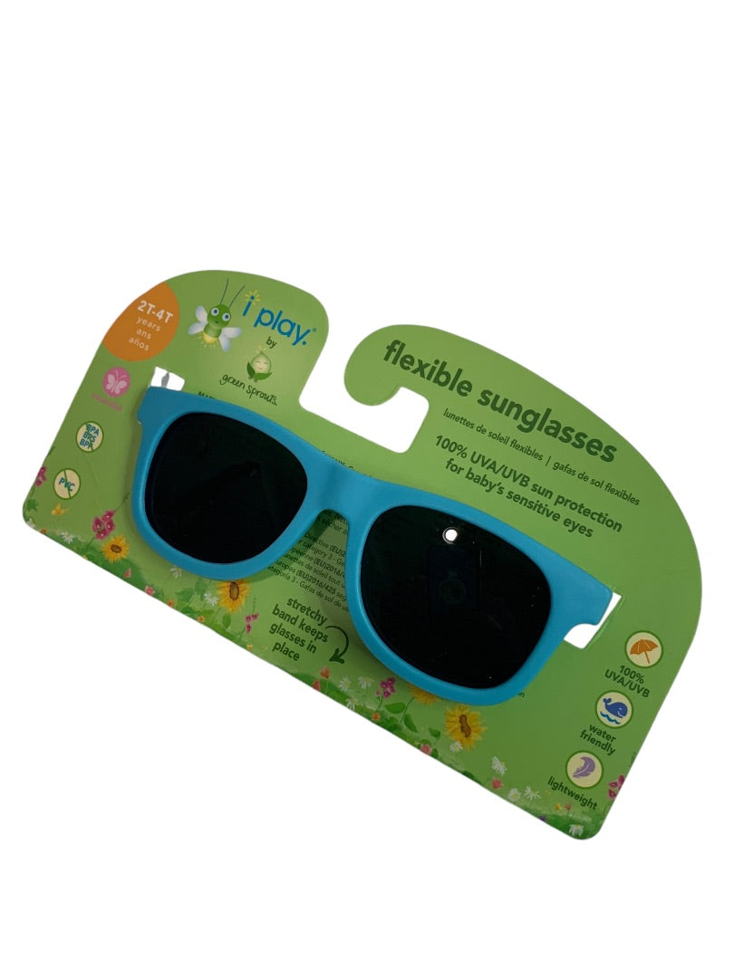 2T-4T i play by Green Sprouts New Baby Boys Sunglasses Flexible Strap