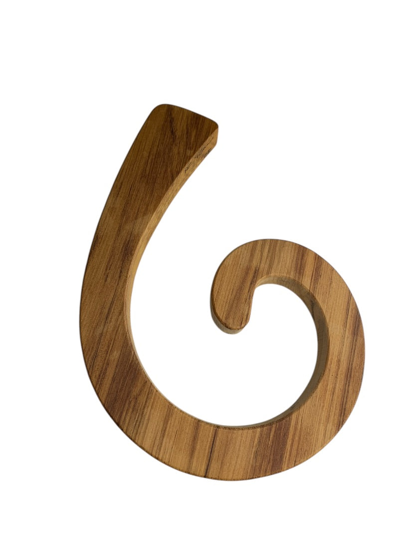 Rimu Timber New Zealand Signed Coil Trivet 3 Pieces 9 Inches Māori  Loop