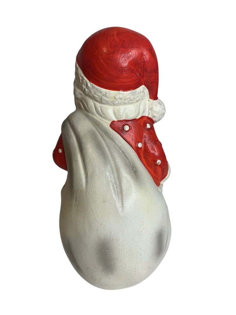 Paper Mache Vintage KN Japan Santa Figurine 8 Inch