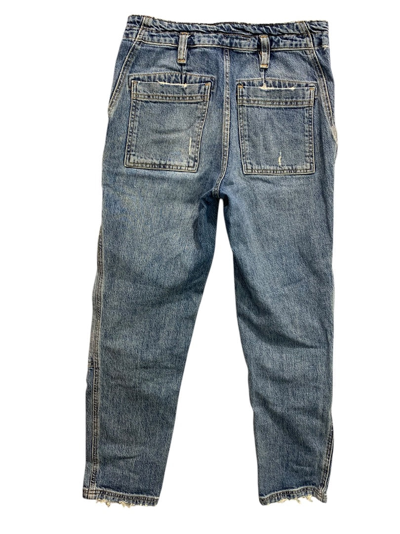Size 27 Pilcro Anthropologie Womens Jeans Utlility Ankle Carpenter Denim
