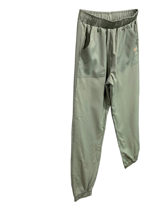 Medium (10/12) RBX Girls Youth Sage Green Windbreaker Jogger Pants