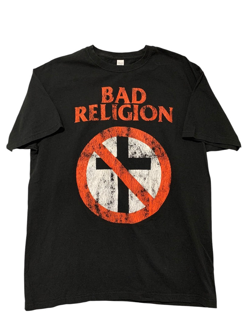 Large Bad Religion Reproduction New Tshirt Black Logo