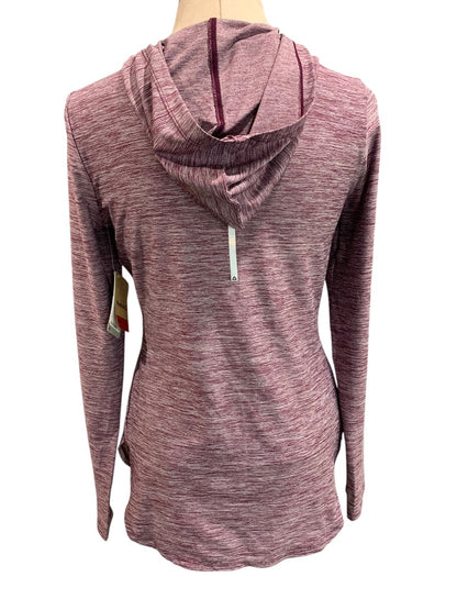 Large Reebok Womens Legend Hoodie Shirt Potent Purple Heather