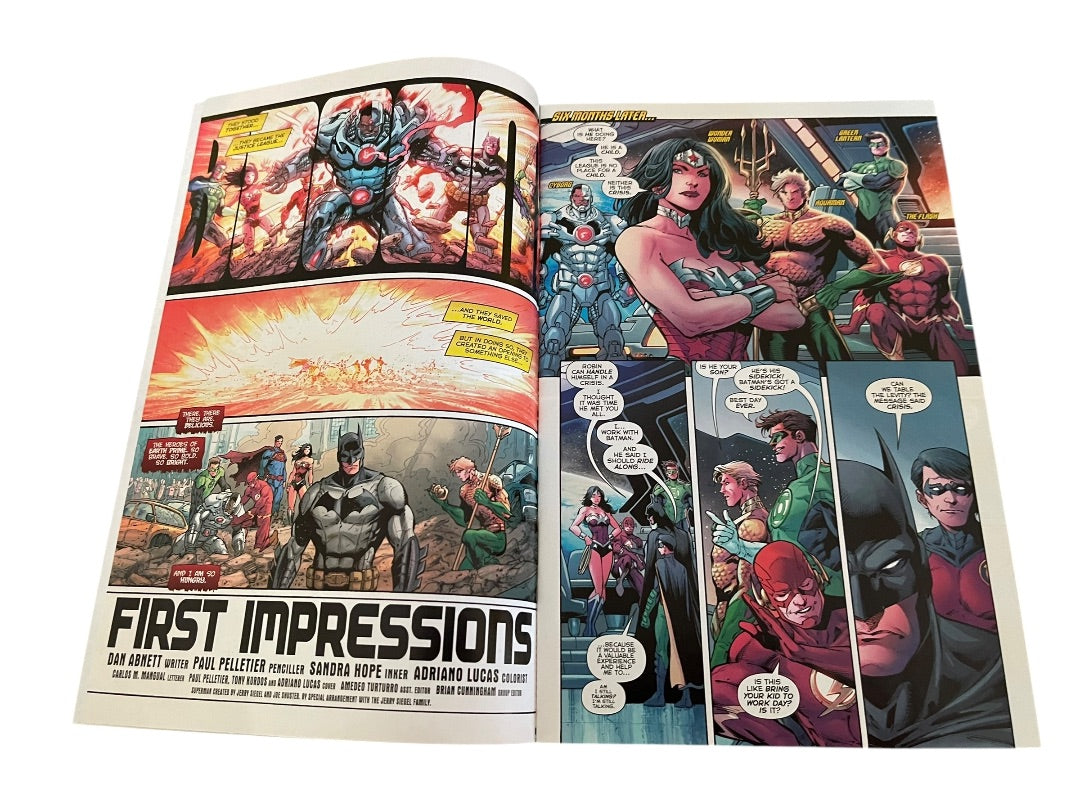 DC Justice League #51-52 Jurgens Grummett Abnett Pelletier