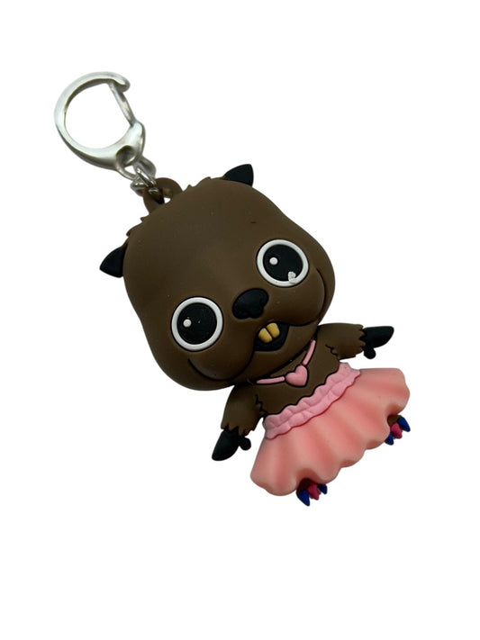 DC Bird of Prey Beaver in Tutu Figurine Bag Clip 2.5"