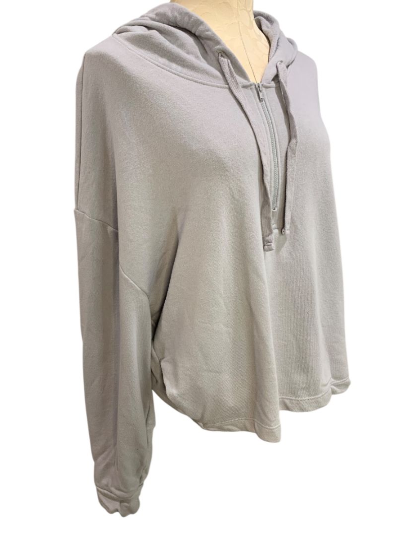 XXL Fabletics Womens 1/4 Zip Hoodie Sweatshirt Lavender Soft