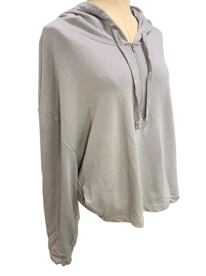 XXL Fabletics Womens 1/4 Zip Hoodie Sweatshirt Lavender Soft