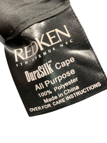 Set of 3 Redken Durasilk Black Hair Styling Capes Snap Closure Salon