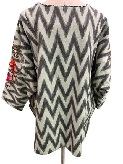 Size 2X Rara Avis by Iris Apfel Embroidered Jacket Womens Pockets