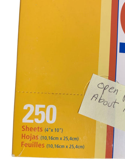 ProductClub Highlighting Papers Hair Salon 4x7 and 4 x 10 Open Packages