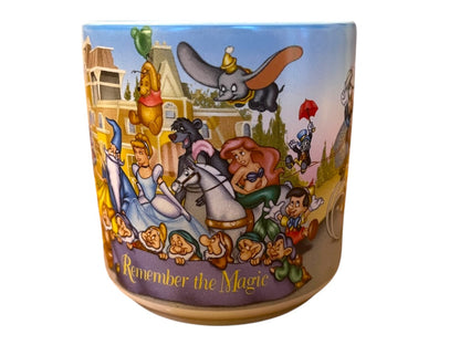 Walt Disney World 25th Anniversary 1996 It's Time To Remember The Magic 12oz Mug