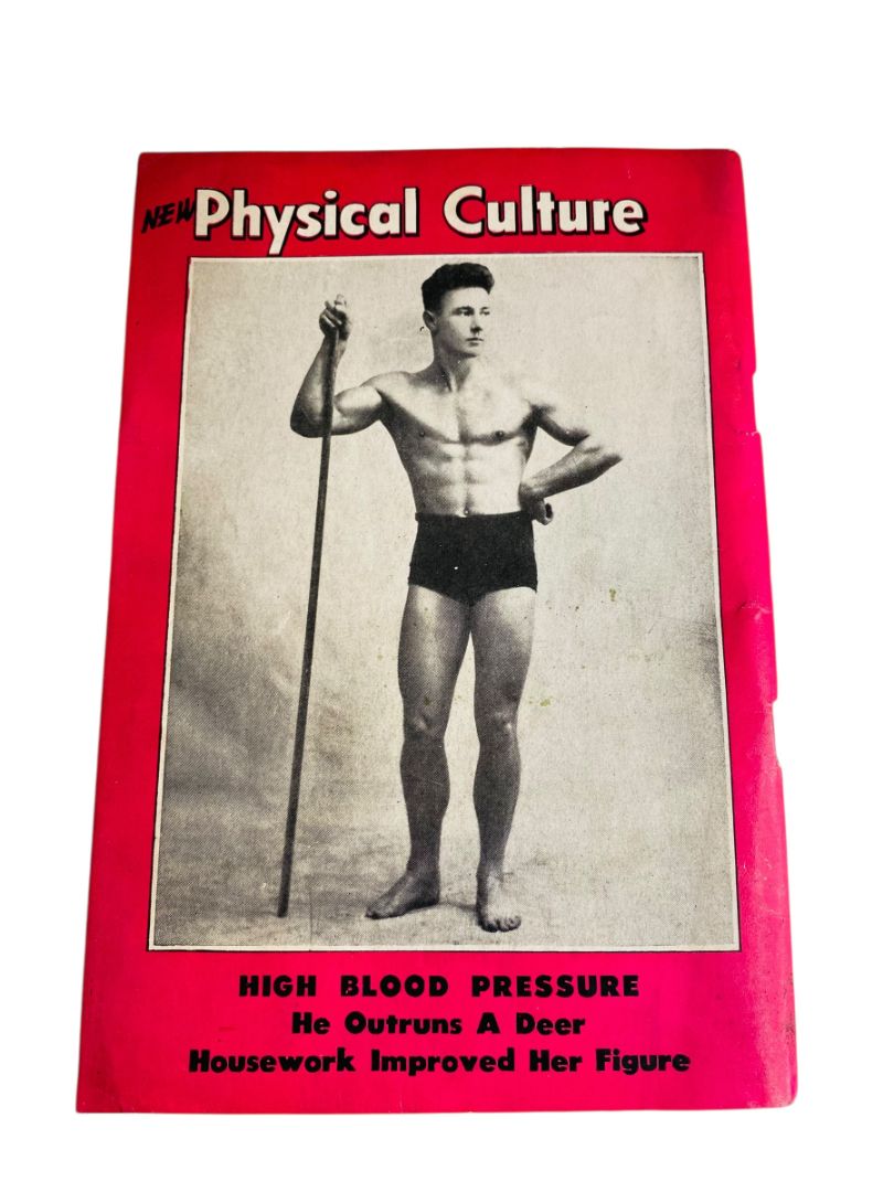 Vintage Physical Culture Magazine May 1945 Elizabeth Bailey Nervous Tension