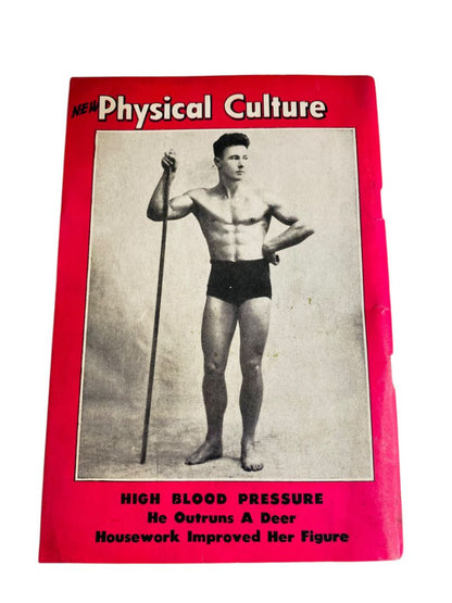 Vintage Physical Culture Magazine May 1945 Elizabeth Bailey Nervous Tension