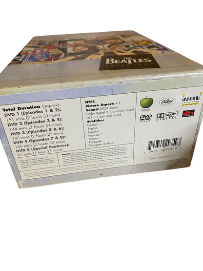 The Beatles Anthology DVD Box Set of 5 Apple
