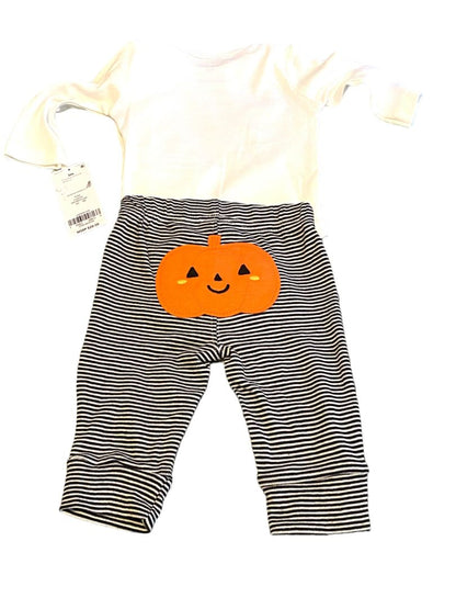 3M Halloween Long Sleeve Two Piece Jack-O-Lantern NWT Pant Set