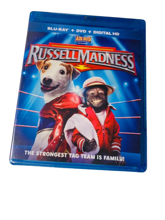 Russell Madness Sealed New Blu-Ray  DVD  Digital HD Disc Movie Air Bud Presents