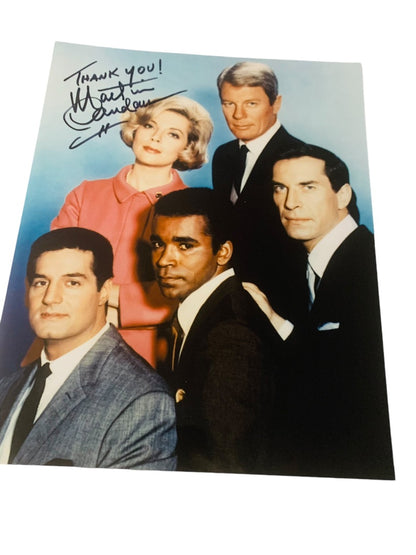 Signed Martin Landau Mission Impossible Cast Photo Personalized Autograph