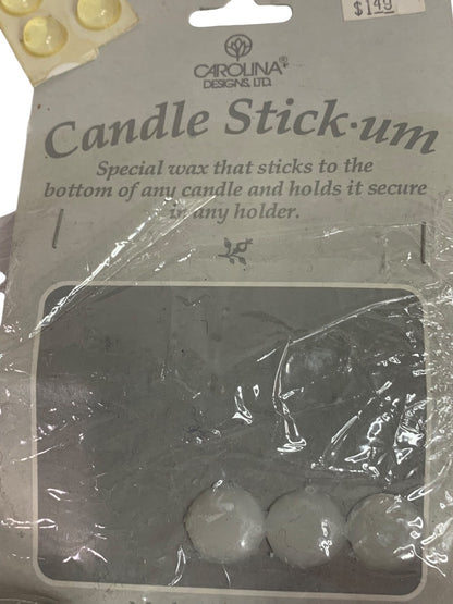 Candle Stick-um Adhesive Assorted Tins Wax