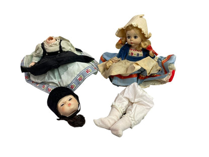 Madame Alexander Rumania & Dutch Salvage 8 in Dolls Friends From Foreign Lands