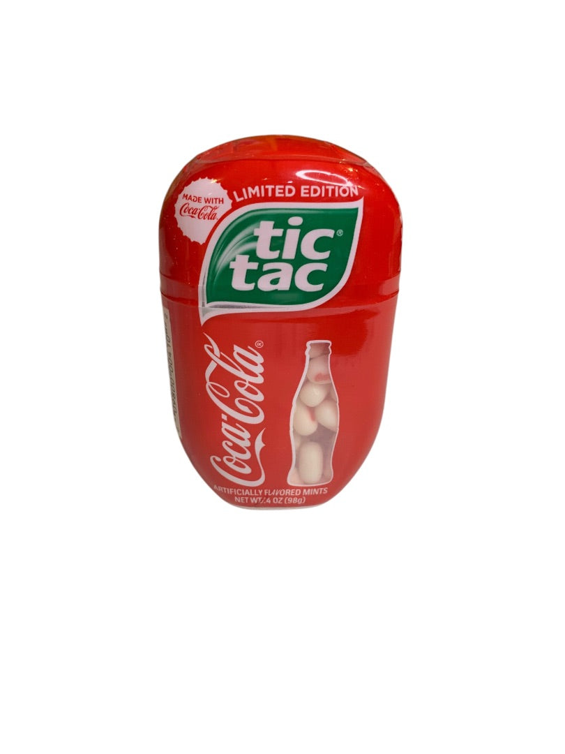 Collectible Coca-Cola Tic Tac Container Limited Edition Sealed New