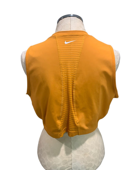 XXL Nike Pro Dri-Fit Womens Crop Tank Fitted Orange DM6952