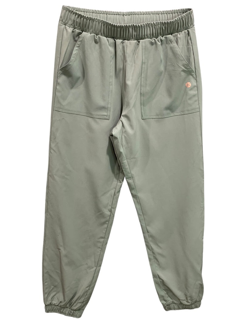 Medium (10/12) RBX Girls Youth Sage Green Windbreaker Jogger Pants