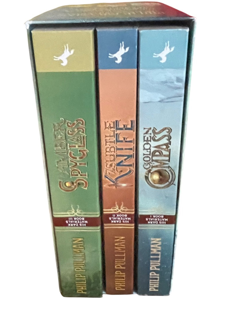 Set of 3 Philip Pullman His Dark Materials Paperback Books 1-3