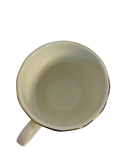 Lenox X Kate Spade Gwinnett Lane Turquoise Cup and Saucer Teacup