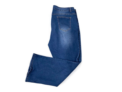 XXL Nova Blue Womens Straight Leg Jeans Stretch 28 Inch