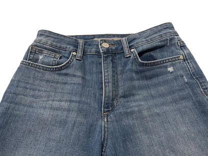Size 24 Joe's Distressed Straight Leg Womens Jeans Blue Denim