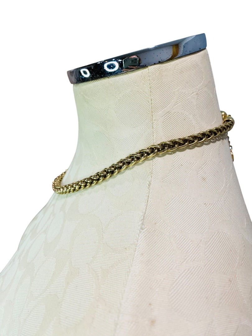 Chaps Goldtone Chunky Chain Necklace 18-20"