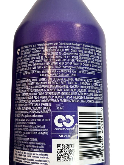 Redken Color Extend Blondage Shampoo Conditioner Set Violet Pigment 10.1 fl oz