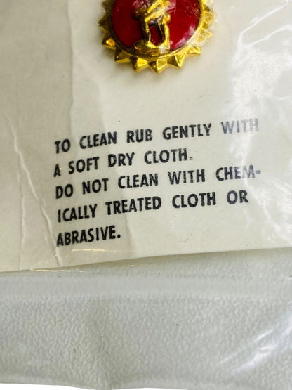 Vintage Army Lapel Button .5" New Old Stock