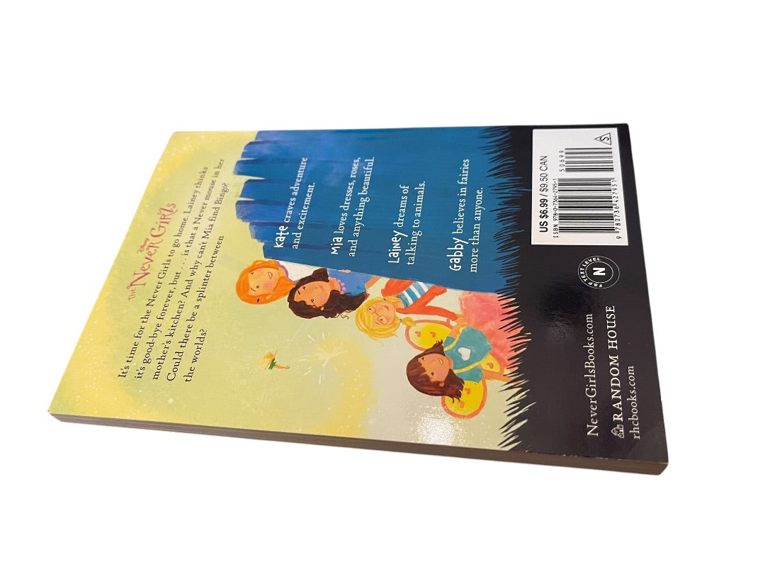 Set of 4 Disney The Never Girls 1-4 Kiki Thorpe Jana Christy Paperback Books