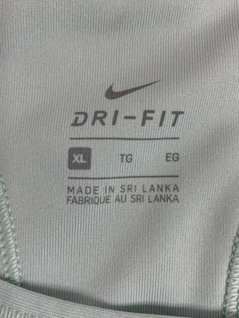 Size XL Nike Lot of 3 Sports Bras No Padding Black Aqua Heather Blue