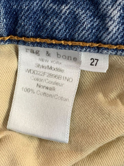 Size 27 Rag & Bone Womens Jeans Nina High-Rise Ankle Cigarette