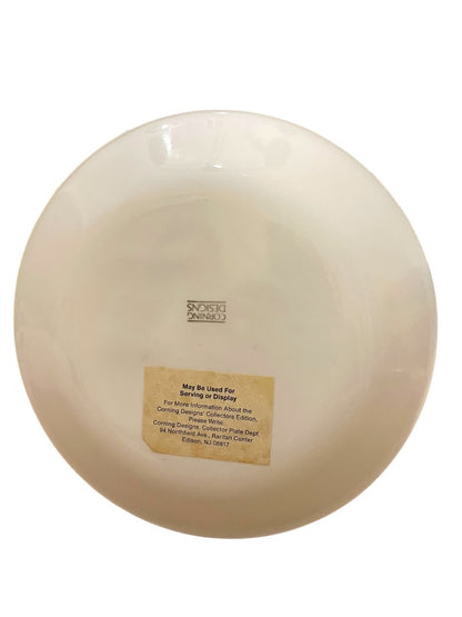 10" Corning Designs Santa with Pipe Plate Green Trim