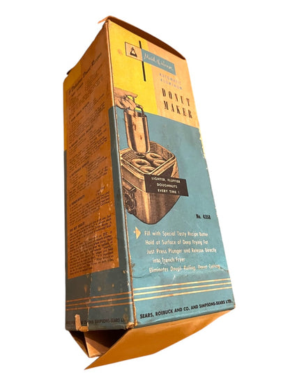 Maid of Honor Automatic Aluminum Donut Sears Robuck and Co. Maker No. 4358