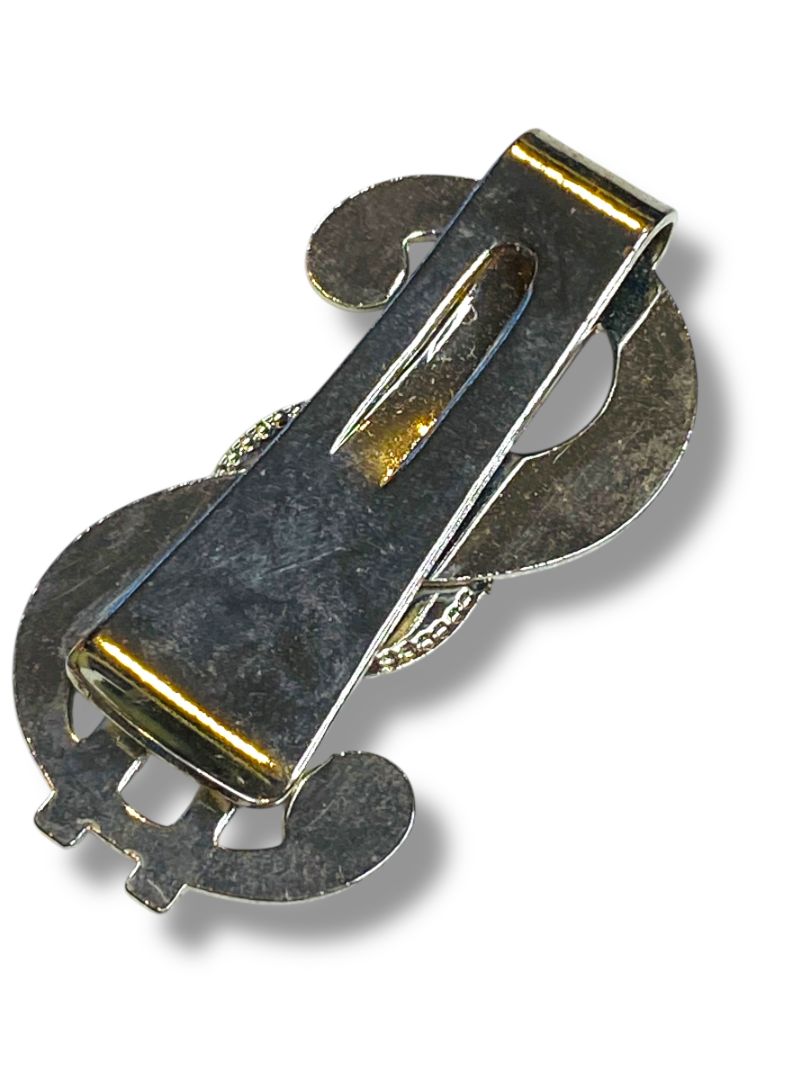 1997 Silvertone Money Clip Be Prepared for the 21st Century 2" Dollar Sign
