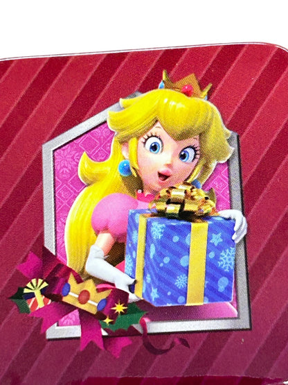 Princess Peach Square 2" Pinback  Mario Bros Gift Present