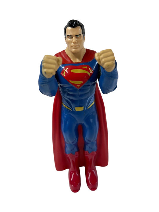 Superman S16 Action Figure Rock Em Sock Em Game Head Arms Move DC Comics