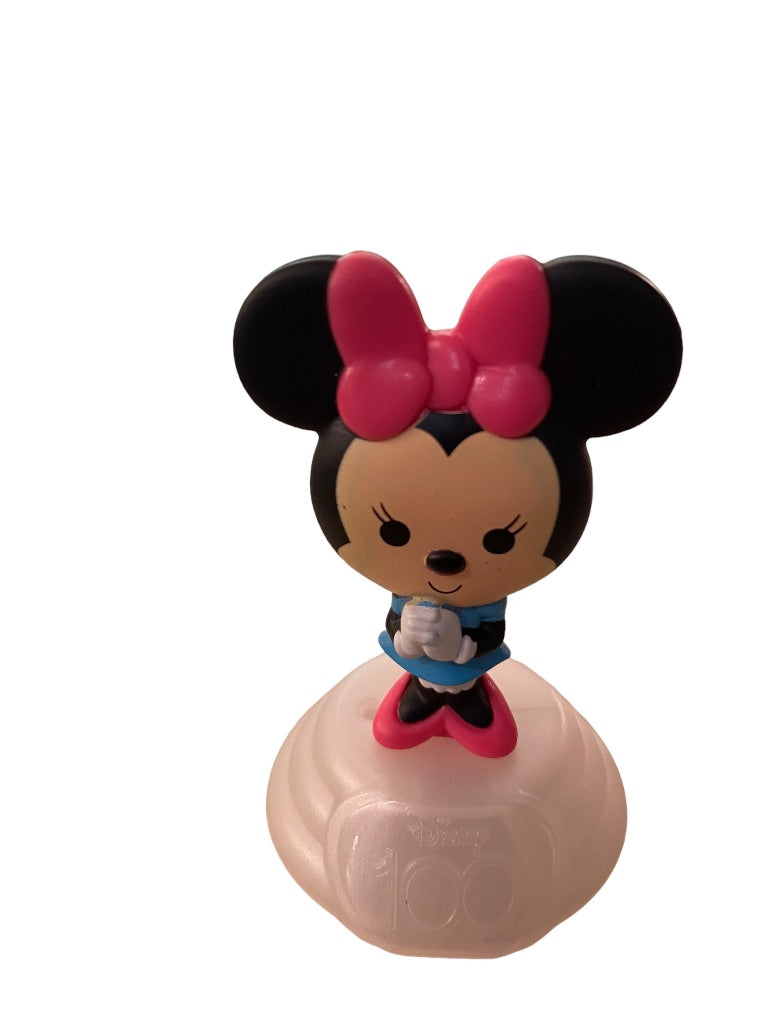 Disney 2023 McDonalds Happy Meal Toy 100 Minnie Mouse 2.5"